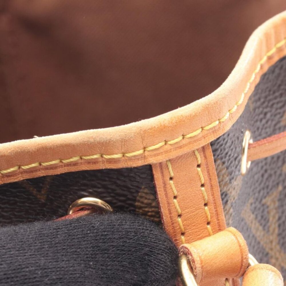 ★SOLD★ Louis Vuitton Shoulder Bag Nano Noe Canvas Leather - Picture 6 of 7